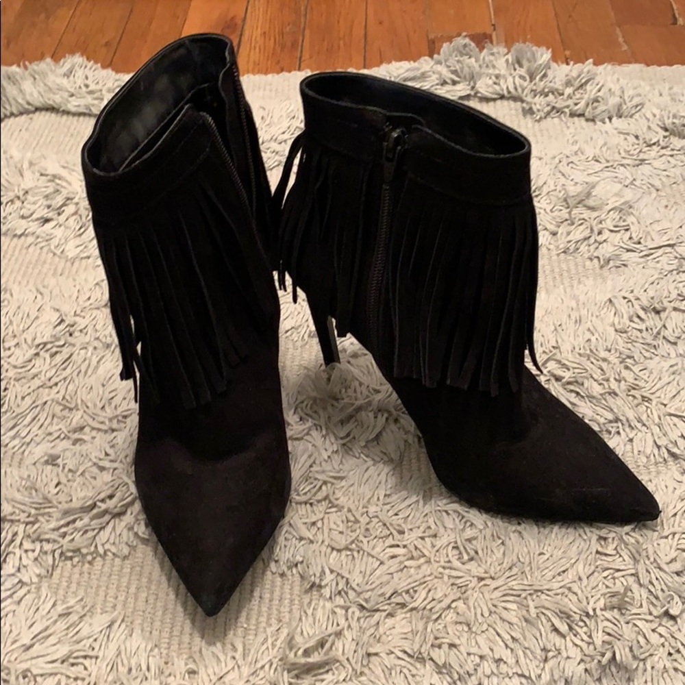 Aldo Fringe Booties